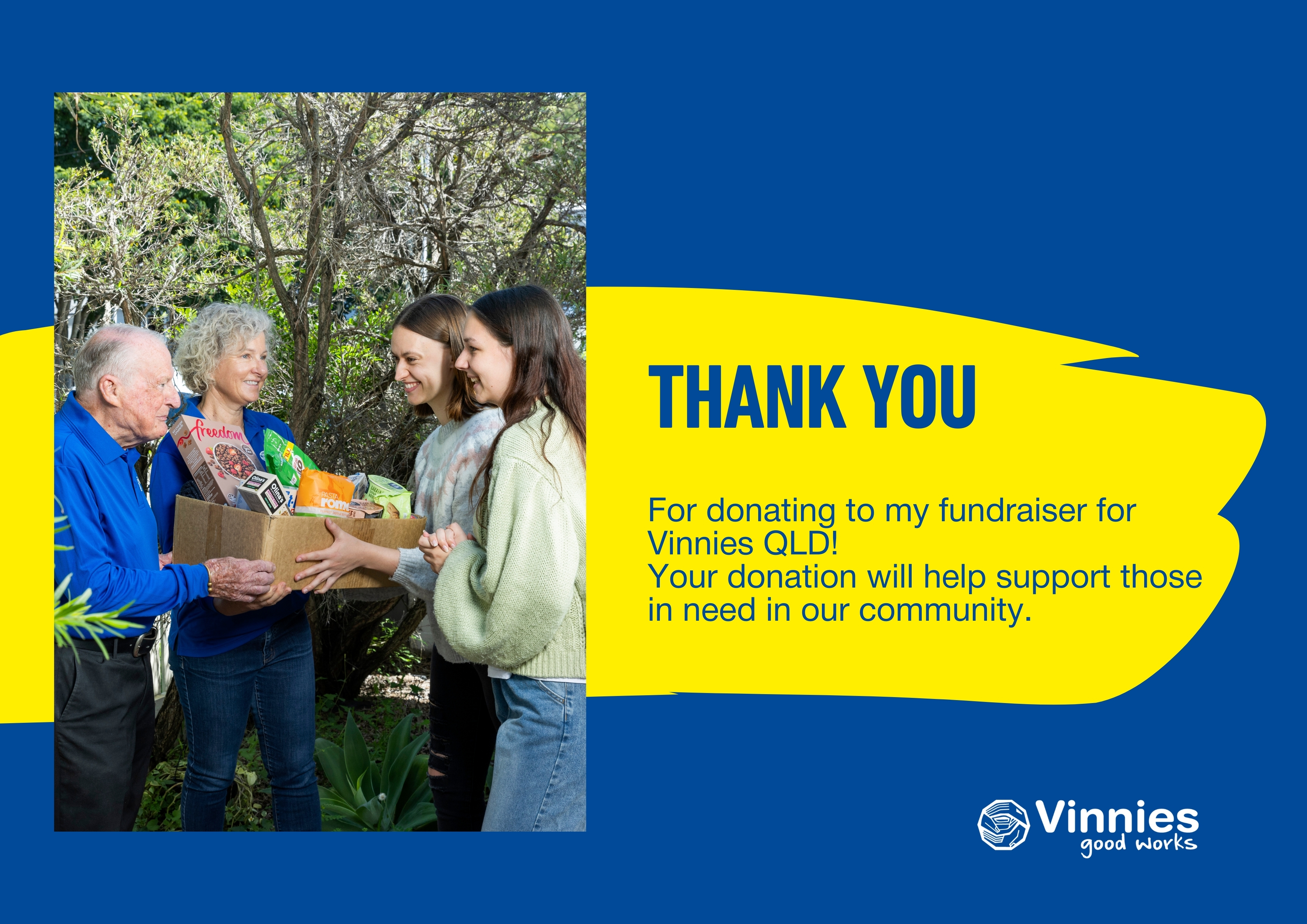 Thank You Poster - Donations